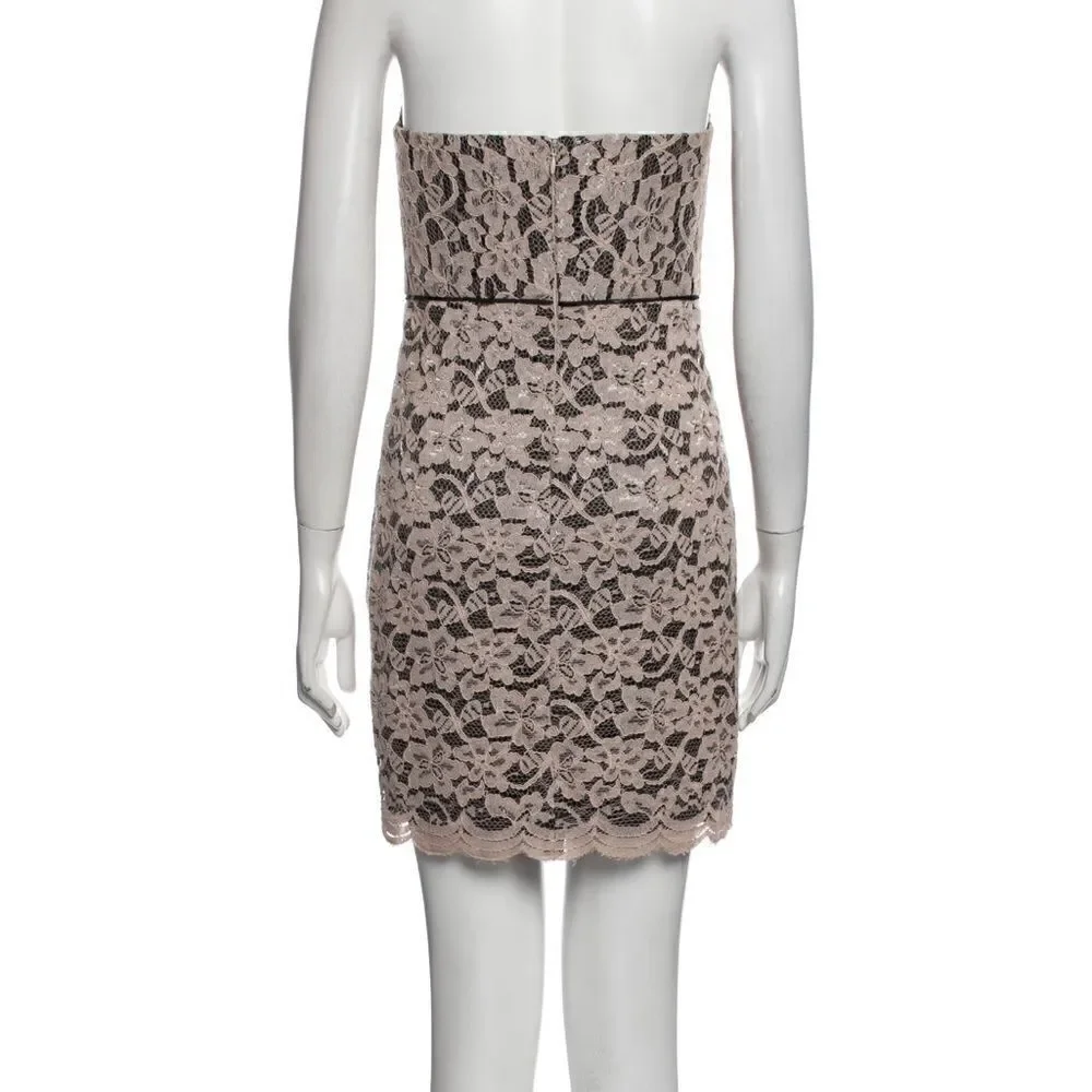 NWT Diane Von Furstenberg Lace Dress 🤎 - Picture 5 of 9